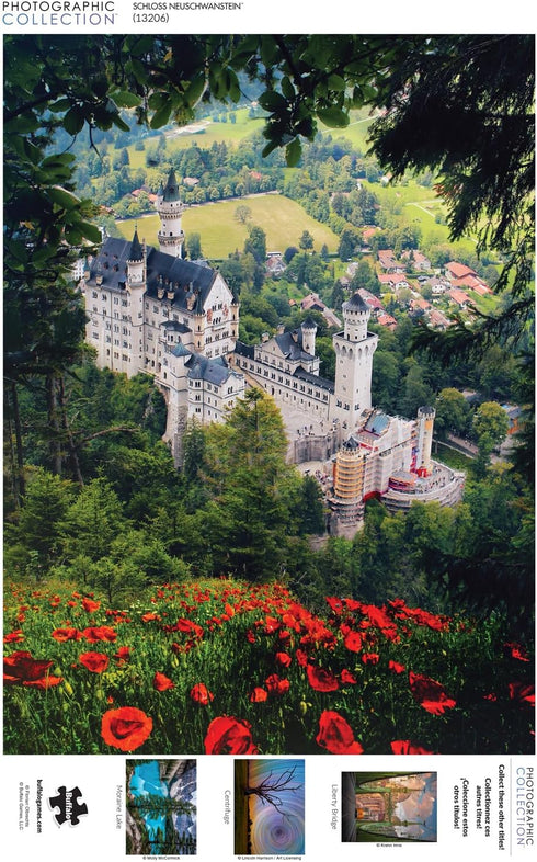 Buffalo Games - Florian Olbrechts - Schloss Neuschwanstein - 1000 Piece Jigsaw Puzzle for Adults