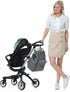 NeoTech Care Diaper Bag Backpack for Baby Girl/Boy, Multifunction Organizing Pockets, Gray