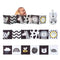 Taf Toys Newborn Soft Activity Book, Black & White High Contrast Baby Book, Infant Sensory Toys for 0-12 Months