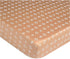 Crane Baby Soft Cotton Fitted Crib Mattress Sheet, Copper Dash, 28”w x 52”h x 9”d for Cribs and Toddler Beds