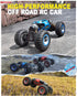 BEZGAR TD141 RC Cars, 1:14 Scale Remote Control Car, 4WD Transform 15 KMH All Terrains Crawler RC Stunt Car for Boys