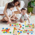 Atoylink Wooden Spell Learning Toys for 2-5 Year Old Kids, Match Letter Spelling Game Board & Letters Educational Toy