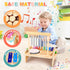 Set Set Kids Drum for Toddlers, Montessori Musical Instruments Toys, Toddler Drum Wooden Xylophone Musical Toys