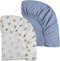 Onacosht Muslin Crib Sheets for Boys Girls, Soft Breathable 100% Cotton Baby