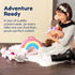 PixieCrush Unicorn Stuffed Animal Set, 5 Plush Toys for Girls with Carry Case, Ages 3 and Up