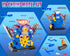 POFJOEQ V6 Kit60-Piece Playset 3-5 STEM New Engine Model Building Take Apart Toy with Realistic Lights & Sounds, Tools