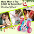 6-12, 4WD 360 Threeking New Remote Control Car RC Flip Stunt Double Sided Driving Cars Toys for Girls Ages USB-C