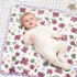 zonBroth Muslin Baby Blankets, Cotton Crib Blanket for Baby Infant Toddler,Super Soft and