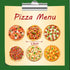 Outus 400 Pieces Round Pizza Roll Stickers, Self-Adhesive Scratch Labels for Kid Learning Party Decoration