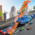 XINNOVEL 3 4 5 6 7 8 Set 12 3 4 5 6 Toddler Car Truck Toys for Years Old Boys, Transporter Truck Toy Track