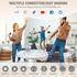 FINYIORE 2-12 Karaoke Machine for Kids Adults Unique Astronaut Shape Portable Bluetooth Speaker with Wireless