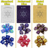 UURM Set 7 Set (6 Pack Mystery Dice of Polyhedral Dice, DND Dice with Storage Bag and Rarity Card, RPG Dice, for Role