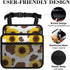 PPIKTC Spacious Hanging Auto Seat Organizer with Ventilated Mesh Pockets for Wet Wipes and Baby Supplies, Cow Print