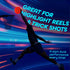 GlowCity Glow in The Dark Basketball for Teen Boys - Light Up LED Toy for Night Ball Games, Great Gift for Kids