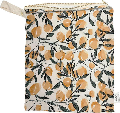 Large Wet Bag & Waterproof Laundry Pouch Reusable Cloth Diaper Storage for