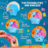 Summer 6 7 8 9 10 11 12+ EPUMP Sea Shell Painting Kit for Kids - Glow in the Dark Beach Toys and Crafts, Arts