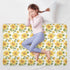 siphylline Summer 52" 34" Minimalist Sunflower Floral Extra Large Resuable Changing Pad Covers Soft Absorbent Diaper