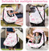 Hooyax Baby Car Seat Cover with Dual Zipper, Extra Large Mesh Window Carseat Canopy, All-Season Weather Protection