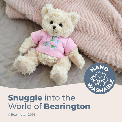 Bearington Big Sister Teddy Bear, 12 Inch Stuffed Animal
