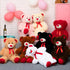 Huge Teddy Bear Stuffed Animal - Giant Plush Teddy Bear with Red Ribbon Bow, 36 inch Chocolate