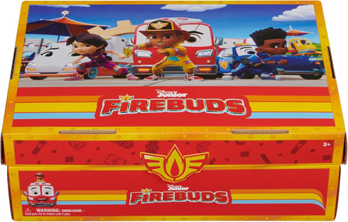 Kids’ Dress Up Trunk & Pretend Play Set with Firefighter, Police Officer, and EMT Costumes for Kids 3+