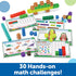 Learning Resources MathLink Cubes Kindergarten Math Activity Set, Dino Time! 115 Pieces for Ages 5+