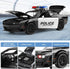 3-12 1:32 3+ (Police-1:32 SASBSC Police Car Toy for Boys Age Diecast Metal Model Cars for Kids with Light and Sound