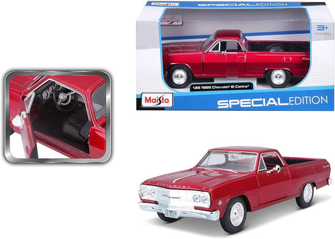 Maisto 1:25 Diecast Vehicle 1965 Chevy El Camino (Colors May Vary)