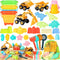 Beach Toys for Kids 35PCS Sand Toys with 3 Collapsible Bucket,3 Dump
