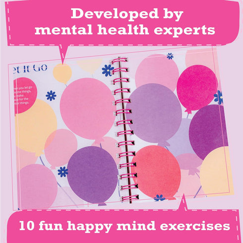 jackinthebox DIY Journal for Girls Ages 8-12, 242 PCS Scrapbook Kit with 10 Fun Guided Spreads