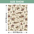 Mazeann Western Print Cowboy Horses Car Seat Cover Baby Breathable Soft Infant Carseat Covers Canopies Babies Carrier