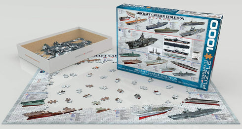 (1000-Piece) EuroGraphics Aircraft Carrier Evolution Puzzle
