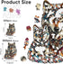500 5MM (14.9"*18.5") Ruikiyart Wolf Piece Puzzles for Adults, Wolf Cub Wooden Jigsaw Puzzles, Animal Unique Shaped