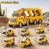 2 3 4 5 7-in-1 1-3 3-5, Set 3-9 Construction Trucks Toys for Years Old Boys - Carrier Transport Vehicle Trucks for Kids