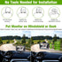 Rohent Car Camera for Baby USB: Plug and Play Easy to Install Crystal Night Vision Wide View Angle for Newborn Infant