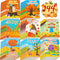 90shine 144PCS Fall Coloring Books for Kids, Thanksgiving Party Favors in Bulk