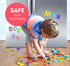 Curious Columbus Magnetic Letters and Numbers for Toddlers, Foam Alphabet Fridge Magnets for Kid Learning