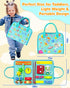 Exorany Busy Board Montessori Toys for Toddler Boy Girl Birthday Gifts, Busy Book Sensory Learning Toys for Toddlers