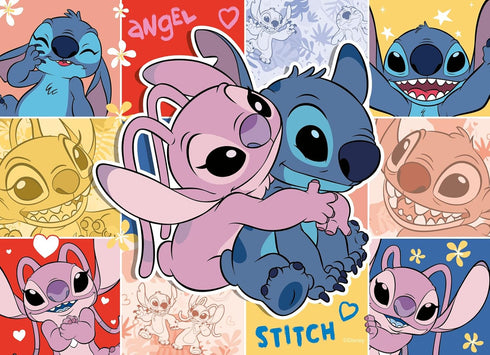 Ravensburger Disney Stitch Bumper Pack, 4x100 Piece Jigsaw Puzzle for Kids, Unique Pieces Fit Perfectly