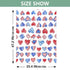 Mazeann American Flag Heart Pattern Car Seat Cover Baby Breathable Soft Infant Carseat Covers Canopies Babies Carrier