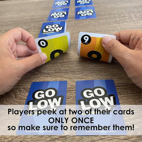 University Games Go Low Card Game, Small