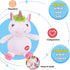 Hopearl Talking Unicorn, Nodding Electric Interactive Toy, Repeats What You Say, Plush Buddy for Toddlers, 7.5''
