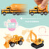 24 JOYIN Pcs Prefilled Easter Eggs with Cars, Vehicle Toys for Boys Kids Easter Party Favor Eggs Hunt/Basket Stuffers