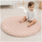 Comfy Cubs Round Kids Play Mat - Small 36 inches Soft Quilted