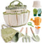 ROBOTIME Kids Gardening Tools, 17 PCS Toddler Gardening Set, Children's Gardening Tools,