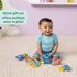 Set 4 Bright Starts Disney Baby Stitch Tropical Treasures Gift with Stitch Inspired Toys Including Baby-Safe Mirror