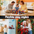 SHXYKZ 150 3 4 5 6 7 8 9 10 PCS Magnetic Blocks Toys for Kids, Dungeon-Themed Building Blocks, Stacking Magnets, STEM