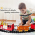 RASSLISA 21PCS Train Cake Decorations Train Cake Toppers Train Birthday Party Supplies Mini Train Toys Train Track