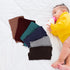 MUELODSIC 6pcs Set Newborn Photography for Boys and, Elastic Wraps, Multi-Color Nursery Swaddles for Photo Props