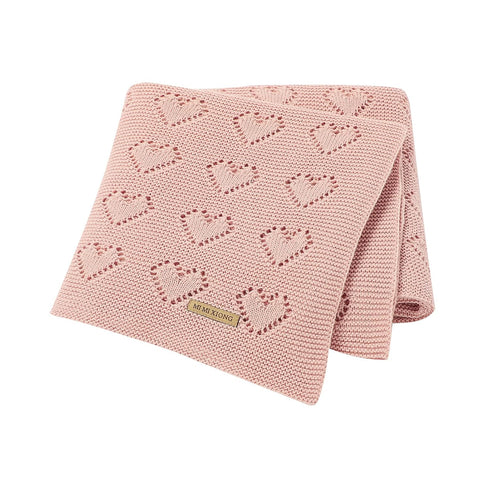 mimixiong 100% Cotton Neutral Baby Blanket Knit Cellular Receiving Crib Nursery Swaddling